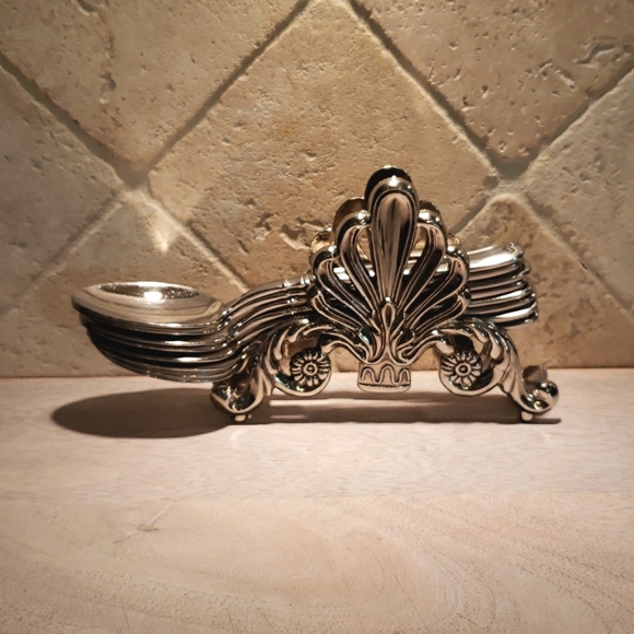 Silver Plated Spoon Rest - Picture 8 of 9